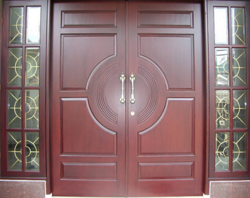 Kusen pintu  kayu  jati  model daun pintu kayu jati  Pintu  