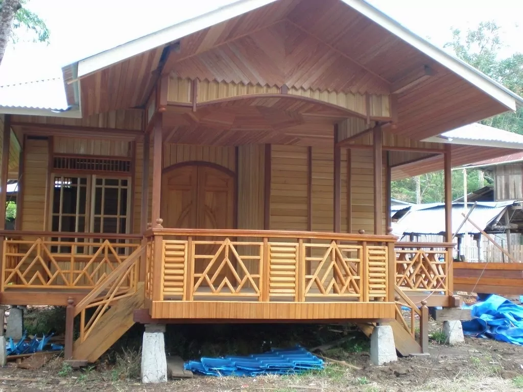 rumah kayu Cihideung